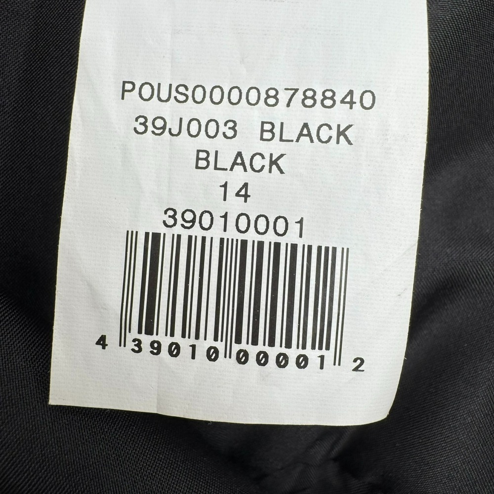 DAVID'S BRIDAL 14 Black Pleated Cocktail Mini Dress Tiered Lace Skirt Sweetheart - Picture 6 of 9